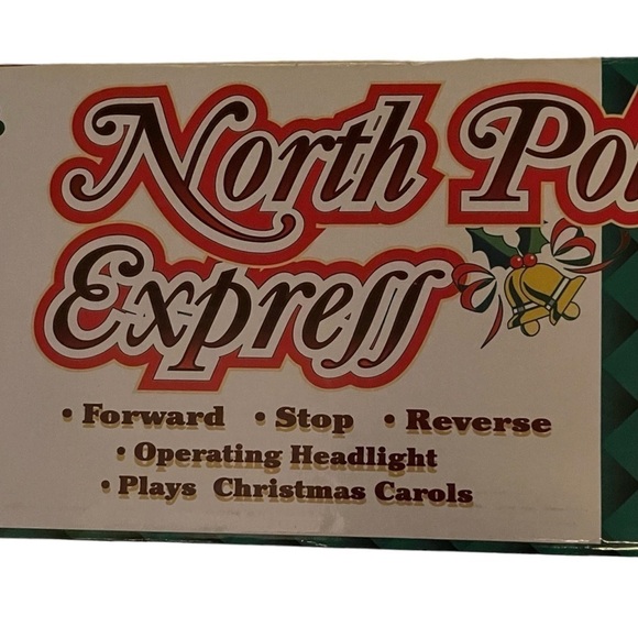 Eztec North Pole Express 1998 Battery Operated Train Set - Picture 4 of 8